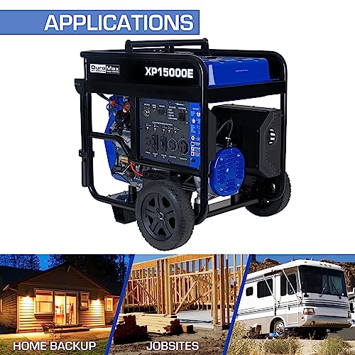 15000 Watt Gas Powered Portable Generator B5727
