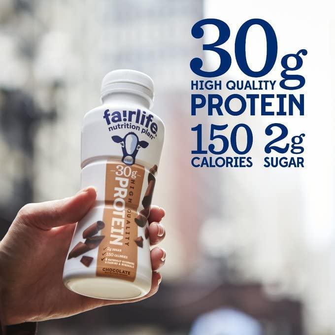 High Protein Shake Variety Pack Chocolate & Vanilla 11.5 Fl Oz 8 Pack C96643
