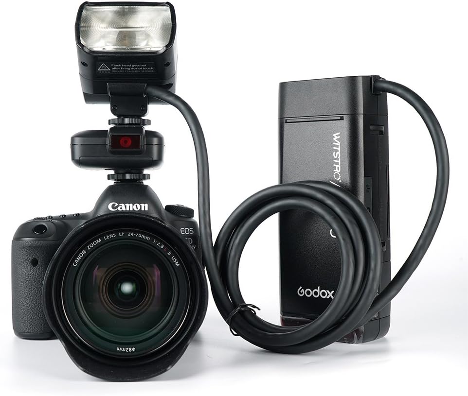 200W Extension Flash Head with 2M Cable Portable Off-Camera Light Lamp Z65804
