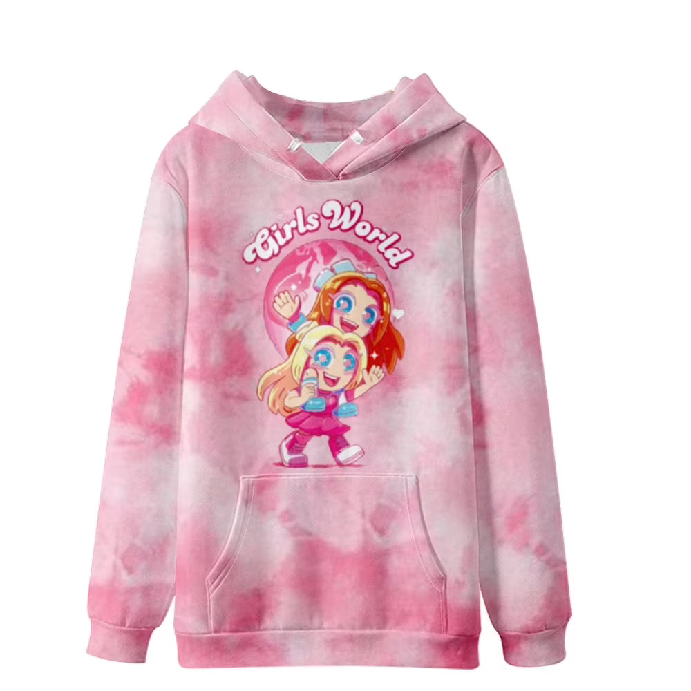 Tie Dye Hoodie Pullover E318