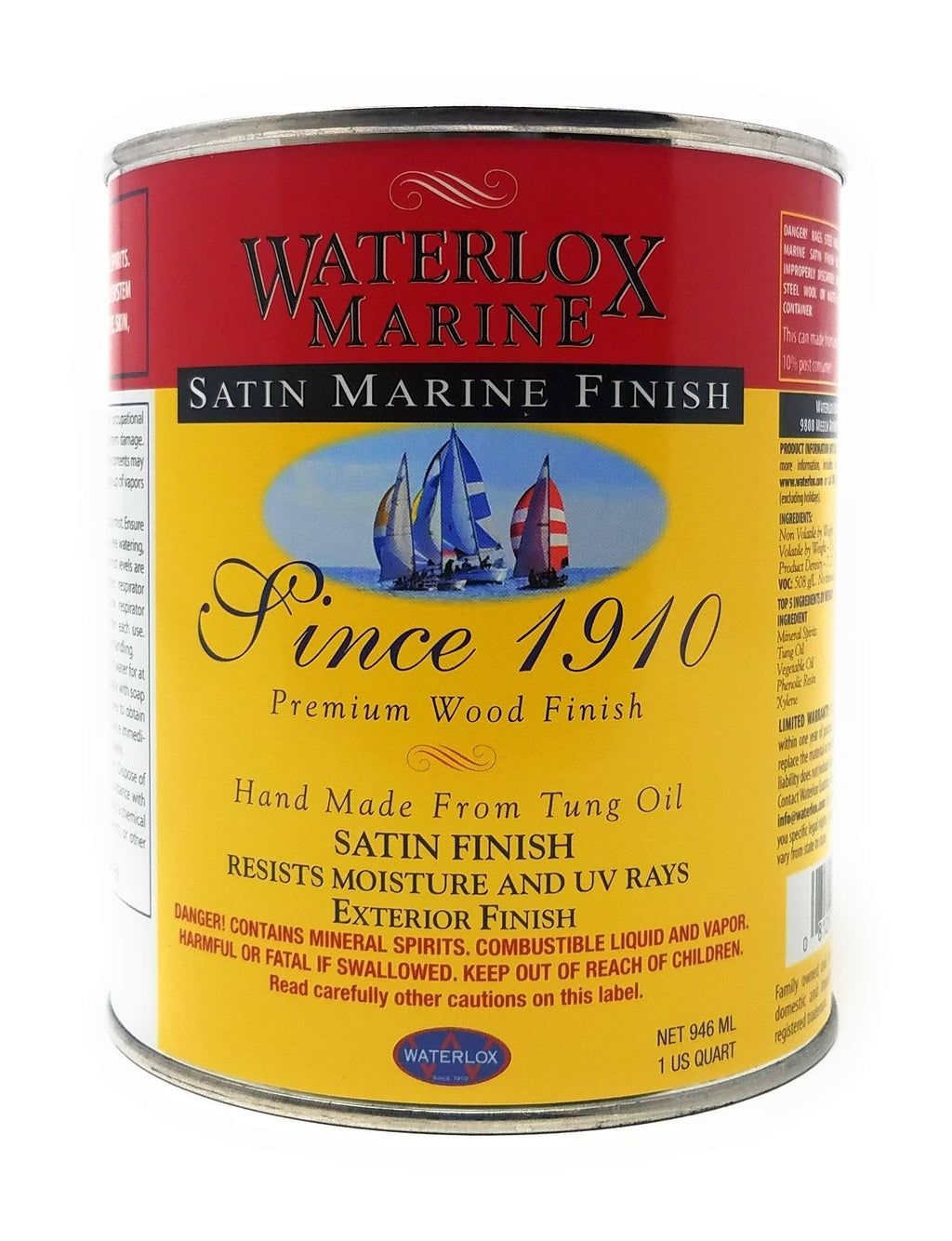 Satin Marine Finish, Quart Q44669
