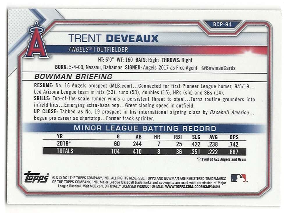 Baseball Card Q423