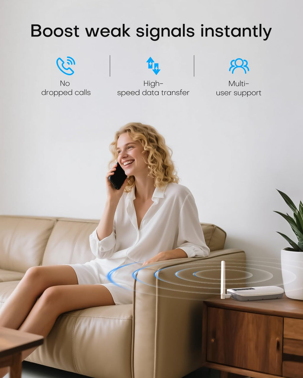 Cell Phone Signal Booster for All U.S. Carriers Q5106