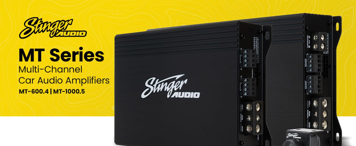 1200W 5-Channel Class D Car Audio Amplifier T7192