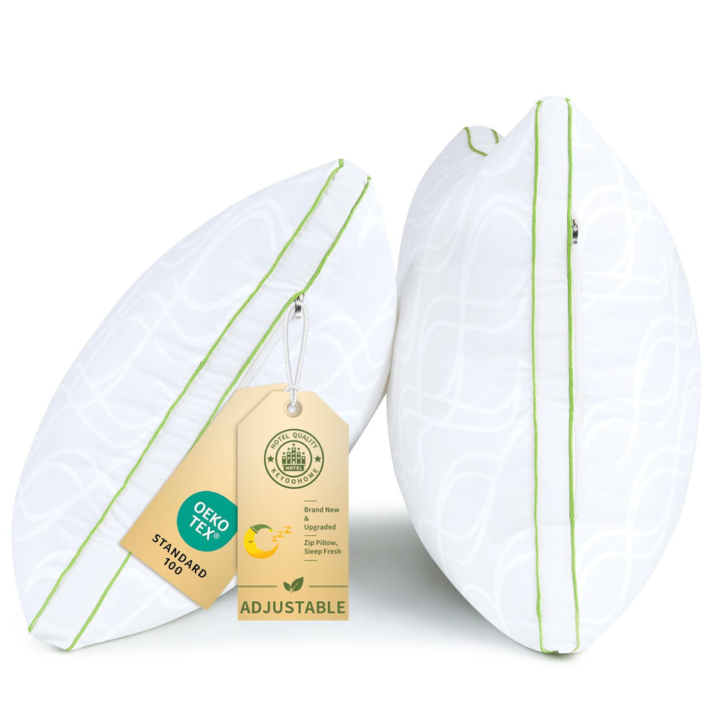 King Size Down Alternative Bed Pillows Set of 2 J802208