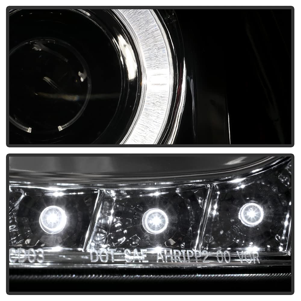 For 2003-2007 Honda Accord LED Projector Headlights, Driver & Passenger Side H446