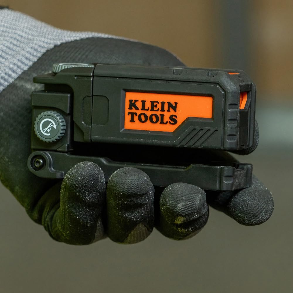 Magnetic Pocket Laser Level with 3 Bubble Vials B883