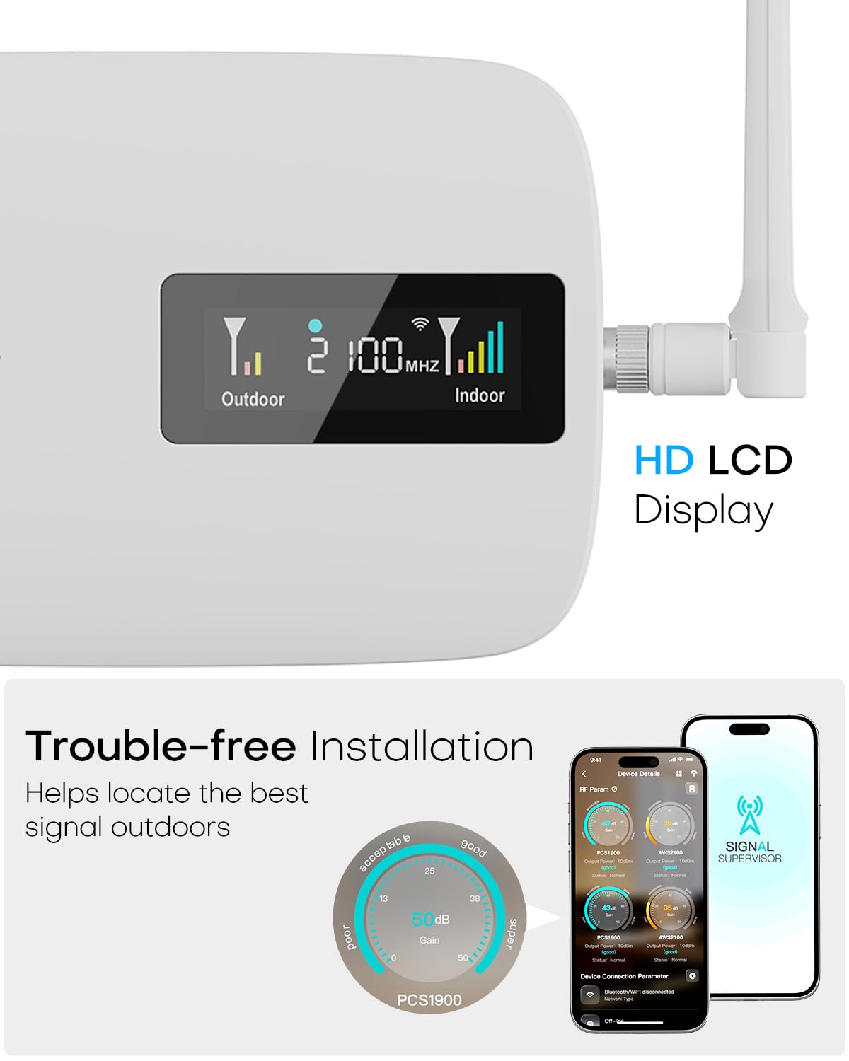 Cell Phone Signal Booster for All U.S. Carriers Q5106