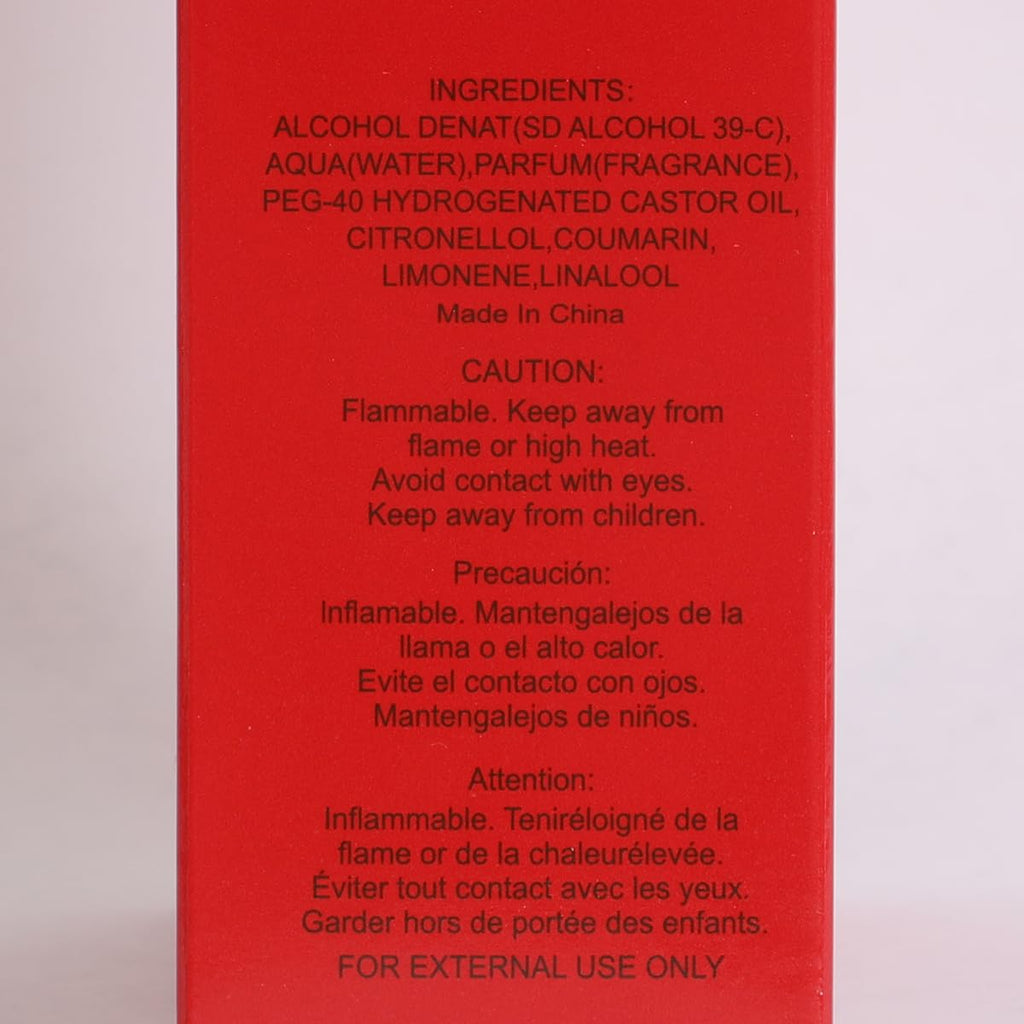 Men’s Eau de Toilette Cologne 100ml H3393