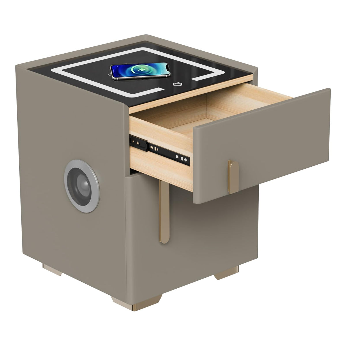 Nightstand with Wireless Charging U912