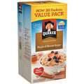 Maple Brown Sugar Instant Oatmeal Hot Cereal, 30.3 Oz Y70783