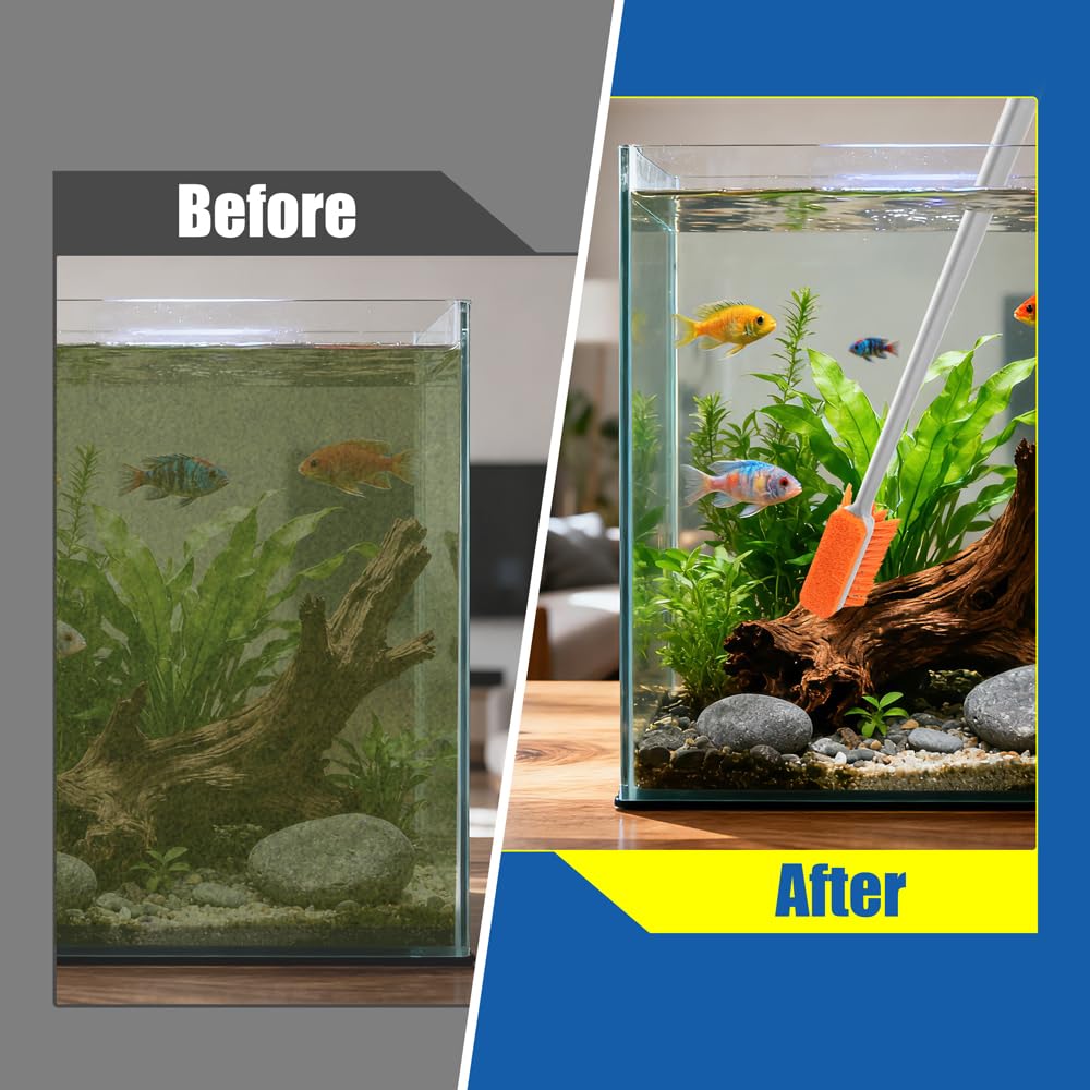 Small Glass Aquarium Algae Scraper I7759