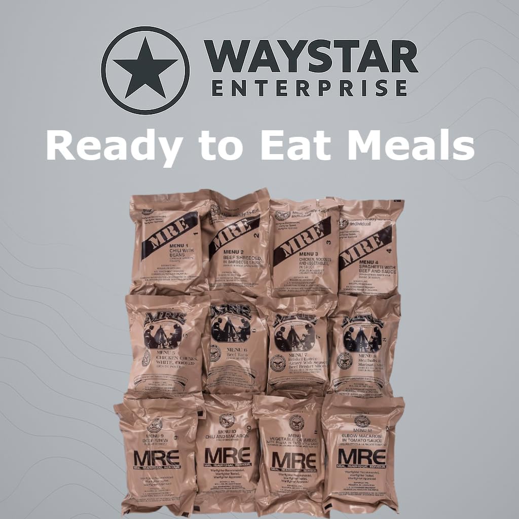 12 Pack Meals Ready to Eat with Flameless Heaters S170783