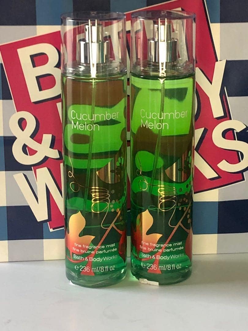 Cucumber Melon Fine Fragrance Mists Pack Of 2 8 oz D531