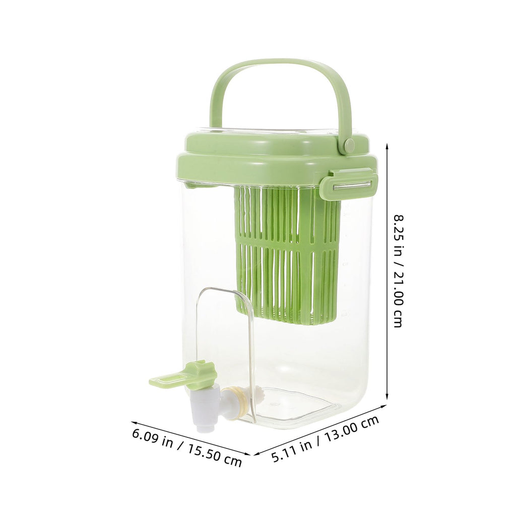 Green 2L Drink Dispenser with Faucet V1331