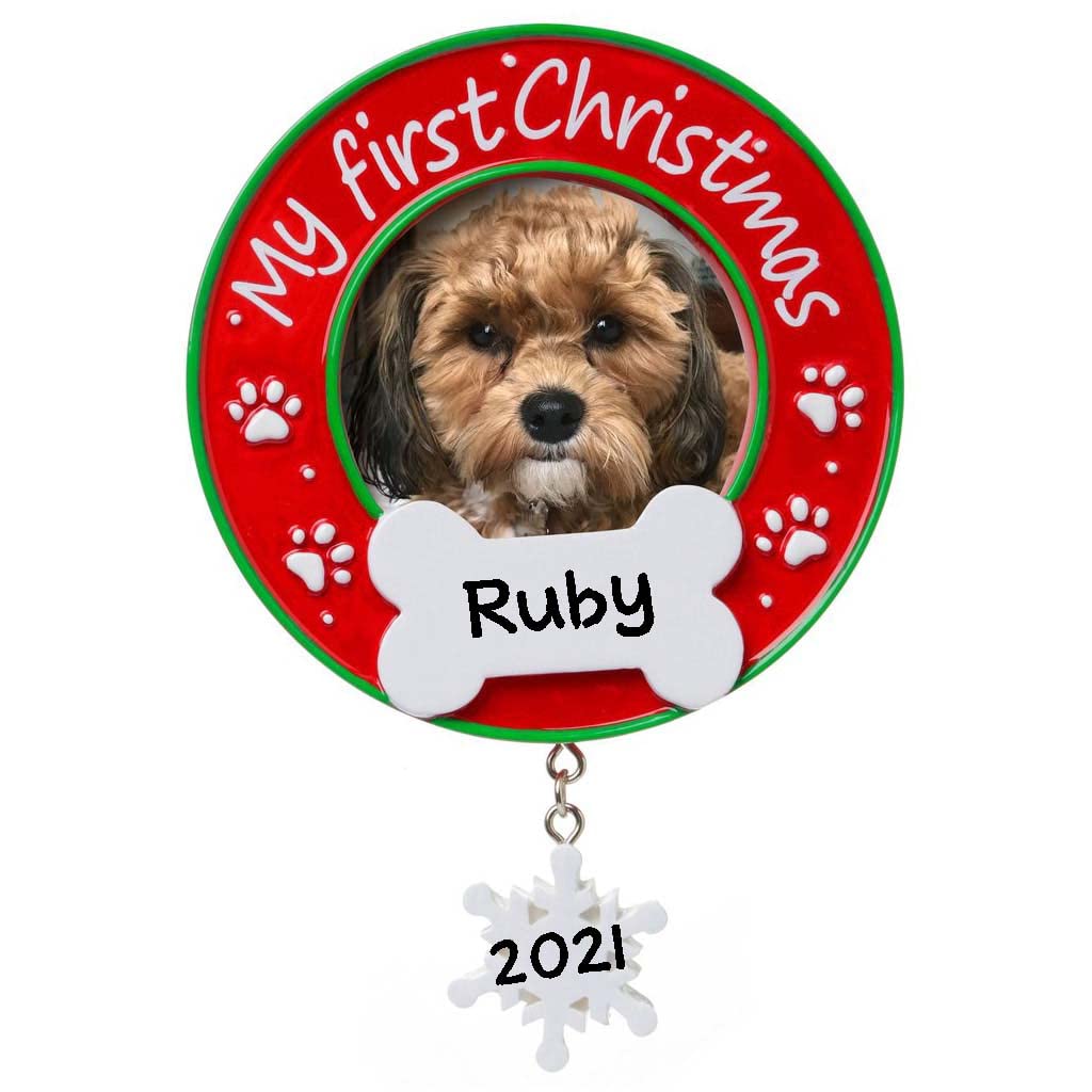 Christmas Picture Frame Ornament X1690