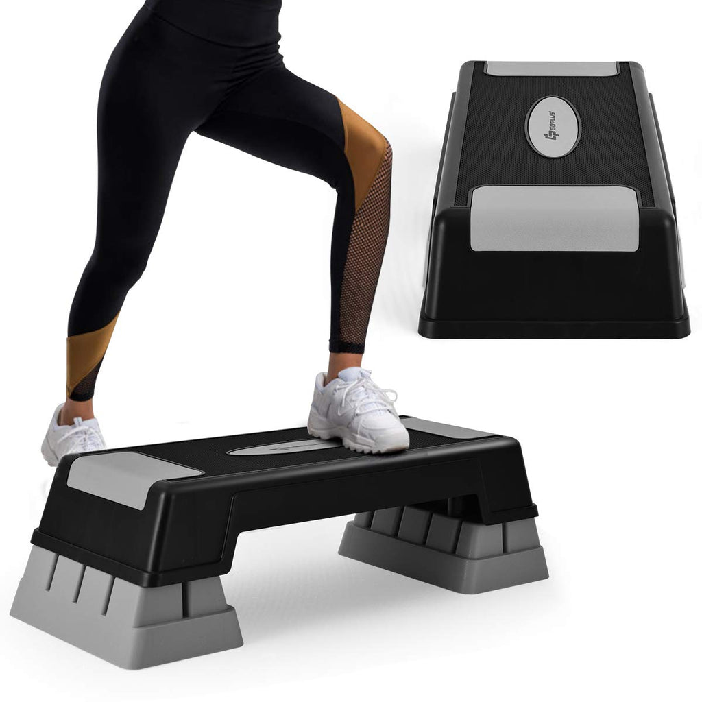30'' Height Adjustable Aerobic Stepper with Risers I50231