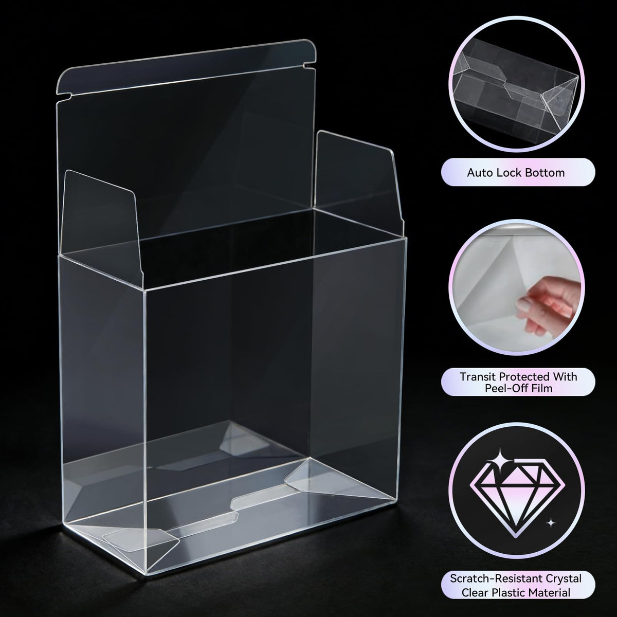 UV-Blocking Plastic Display Case V694483