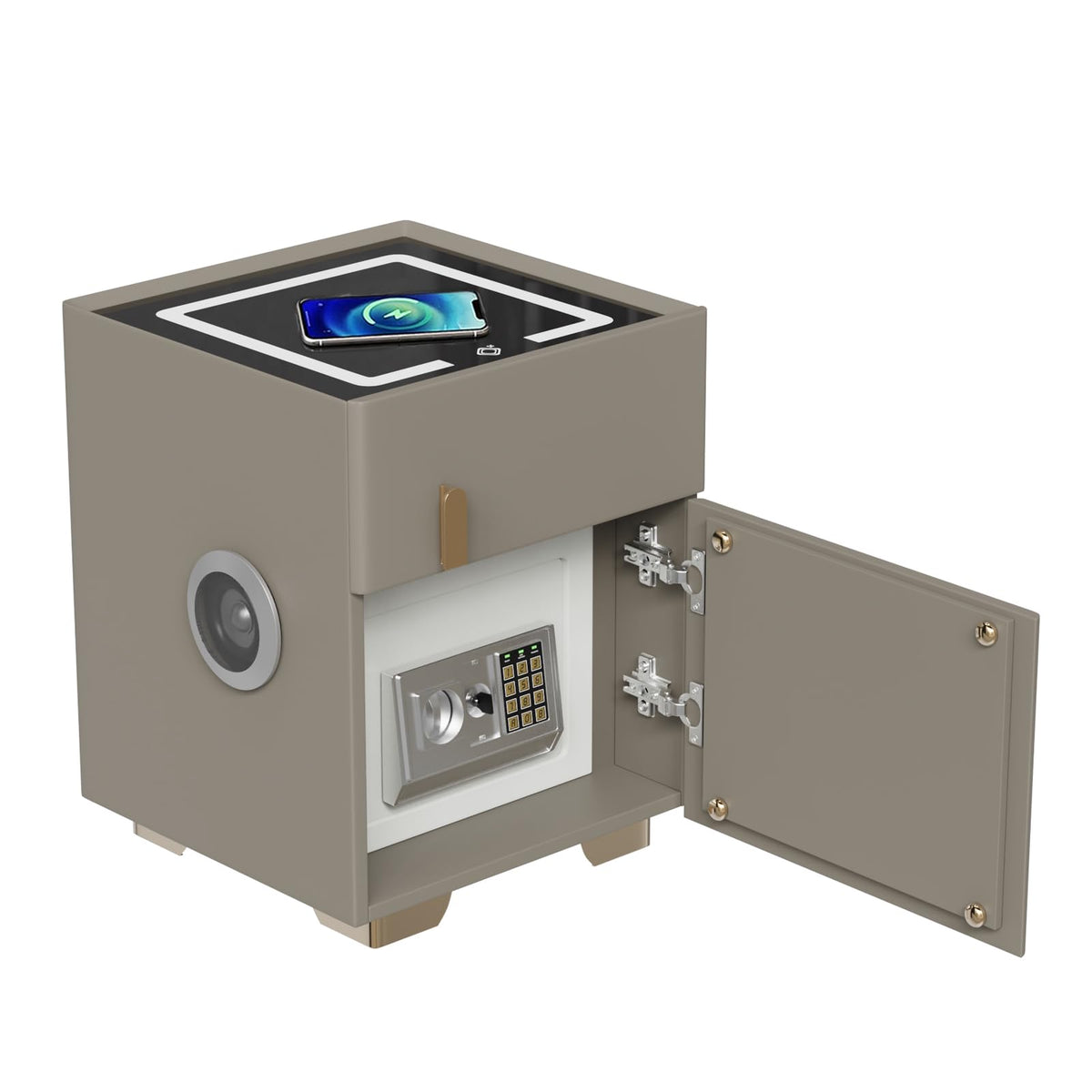 Nightstand with Wireless Charging U912