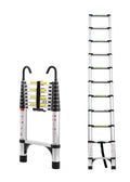 8.5 FT Aluminum Telescoping Ladder 330lbs W76269