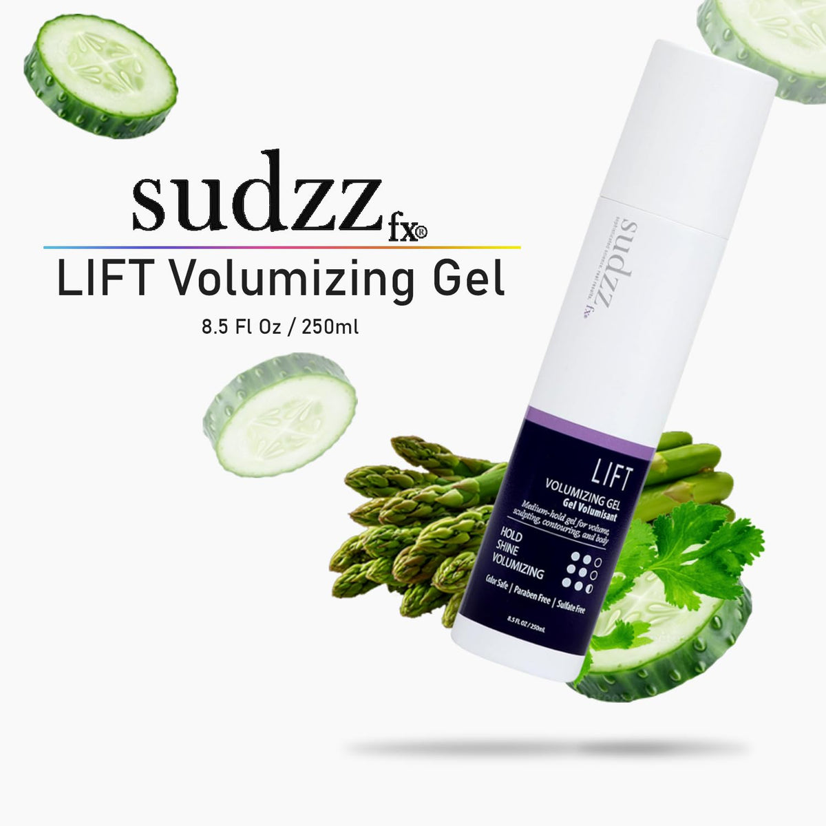 Volumizing Hair Gel, 8.5 Fl Oz M8278