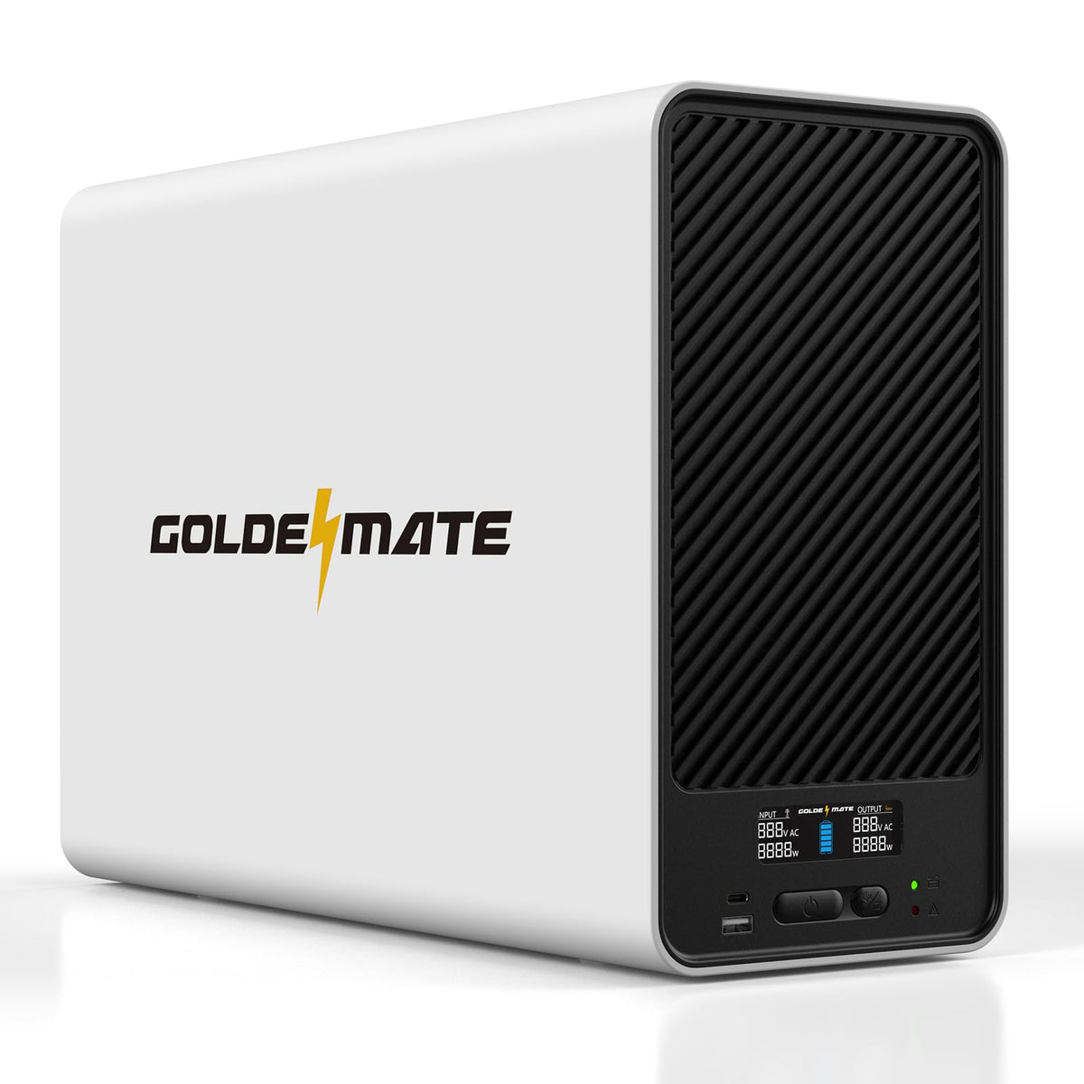 White 1500VA/1000W Lithium UPS Battery Backup & Surge Protector T446574