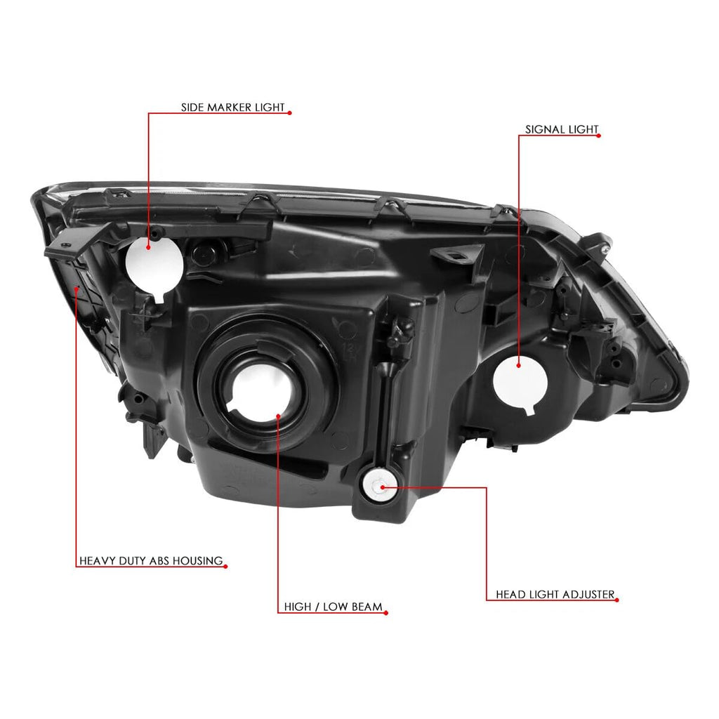 Halogen Headlight Assembly B50476