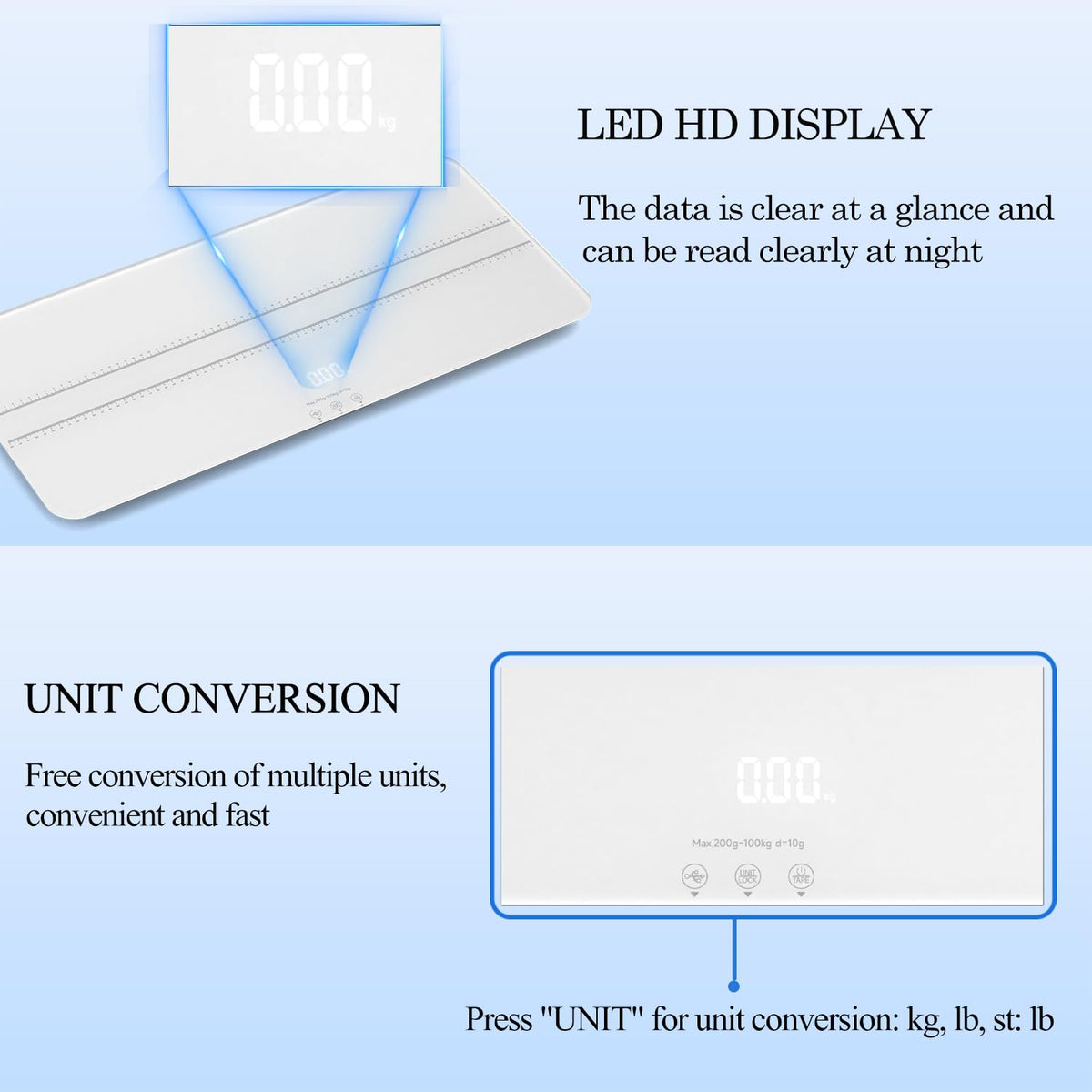 Digital Pet Scale, Baby Scale White Z631294