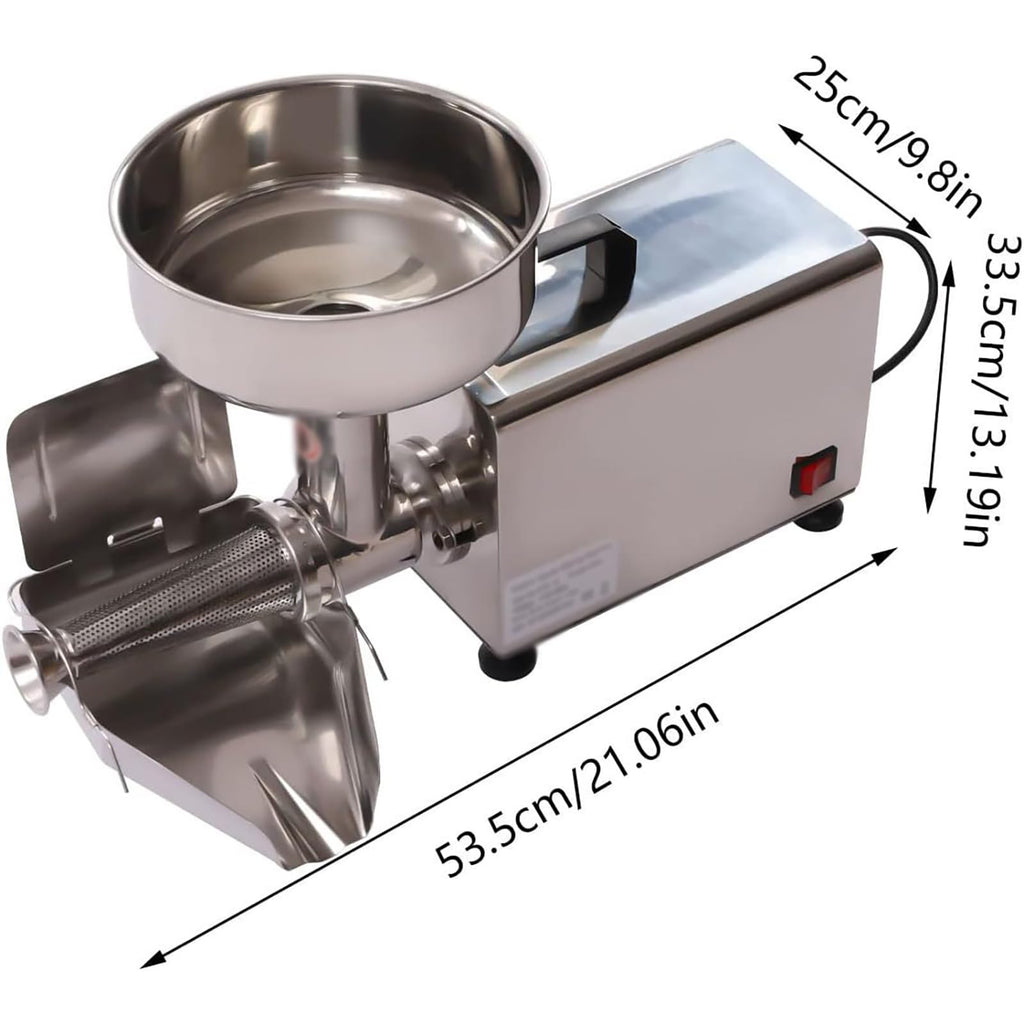 450W Stainless Steel Electric Tomato Strainer Machine F81506