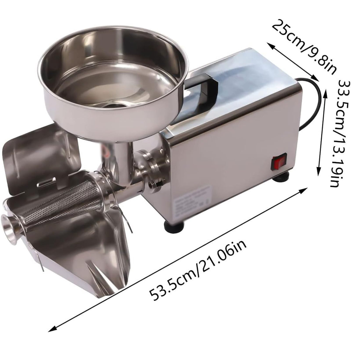 450W Stainless Steel Electric Tomato Strainer Machine F81506