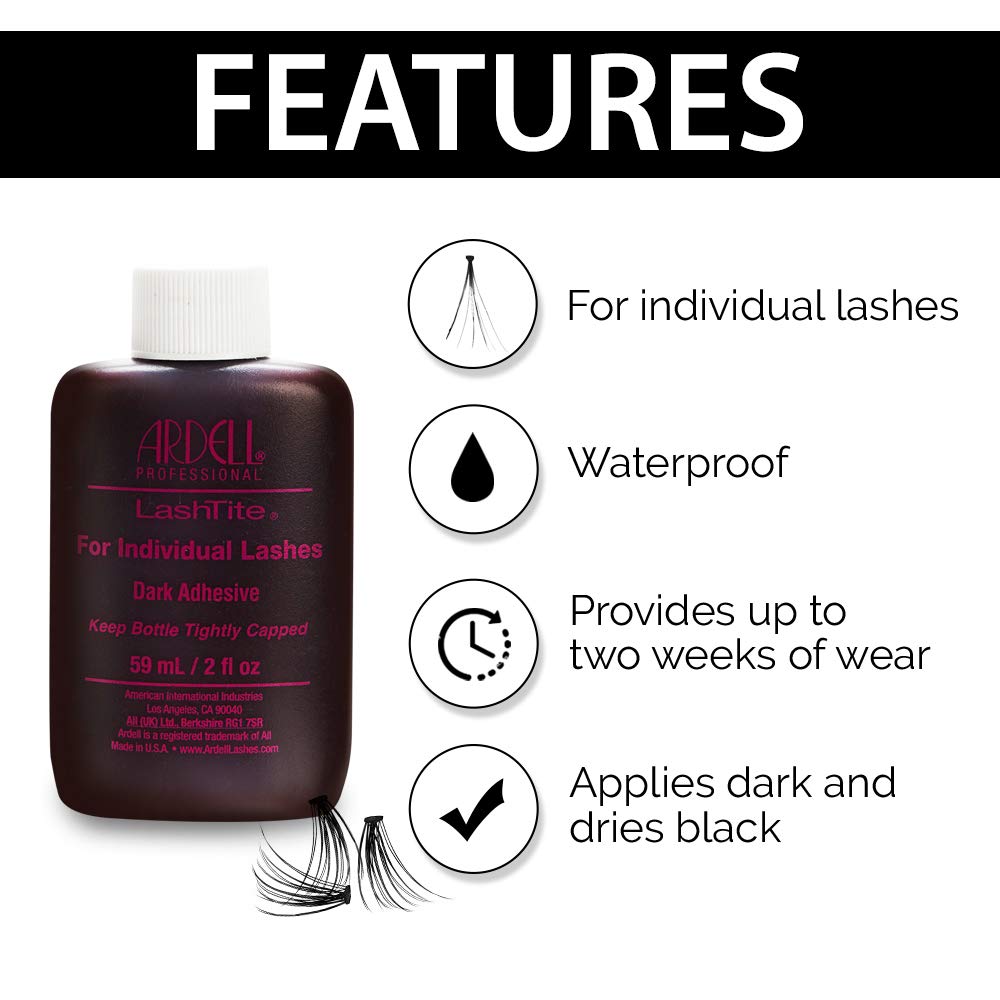 Dark Eyelash Glue, 2 fl oz P7245