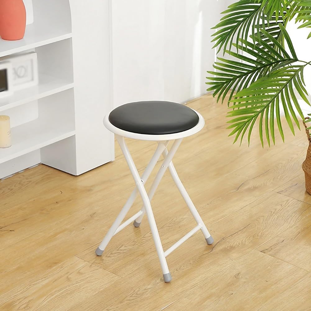 Portable Black Folding Bar Stool 18 Inch F3054