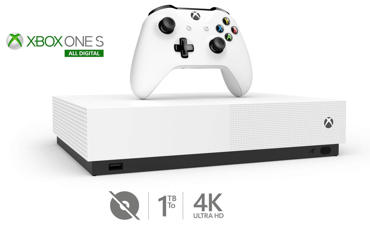Xbox One S 1TB All-Digital Edition Console with Wireless Controller N711547