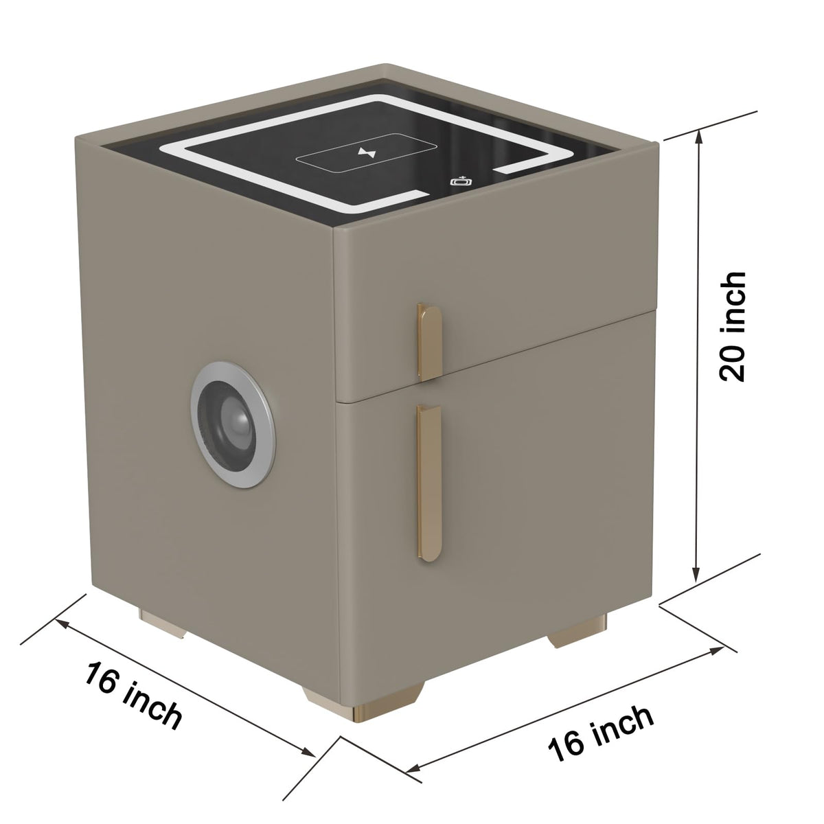 Nightstand with Wireless Charging U912