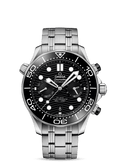 Black 44mm Chronograph Diver I8962