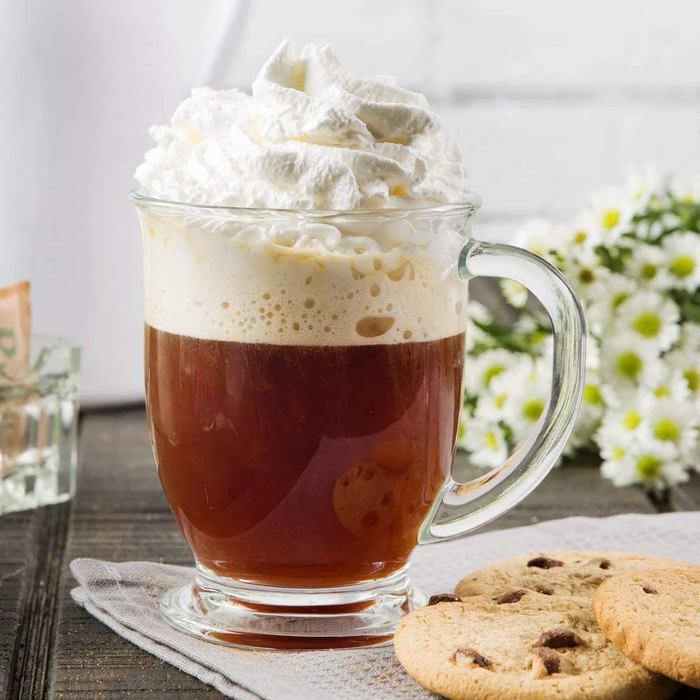 Glass Coffee Mugs Set of 2 R98165