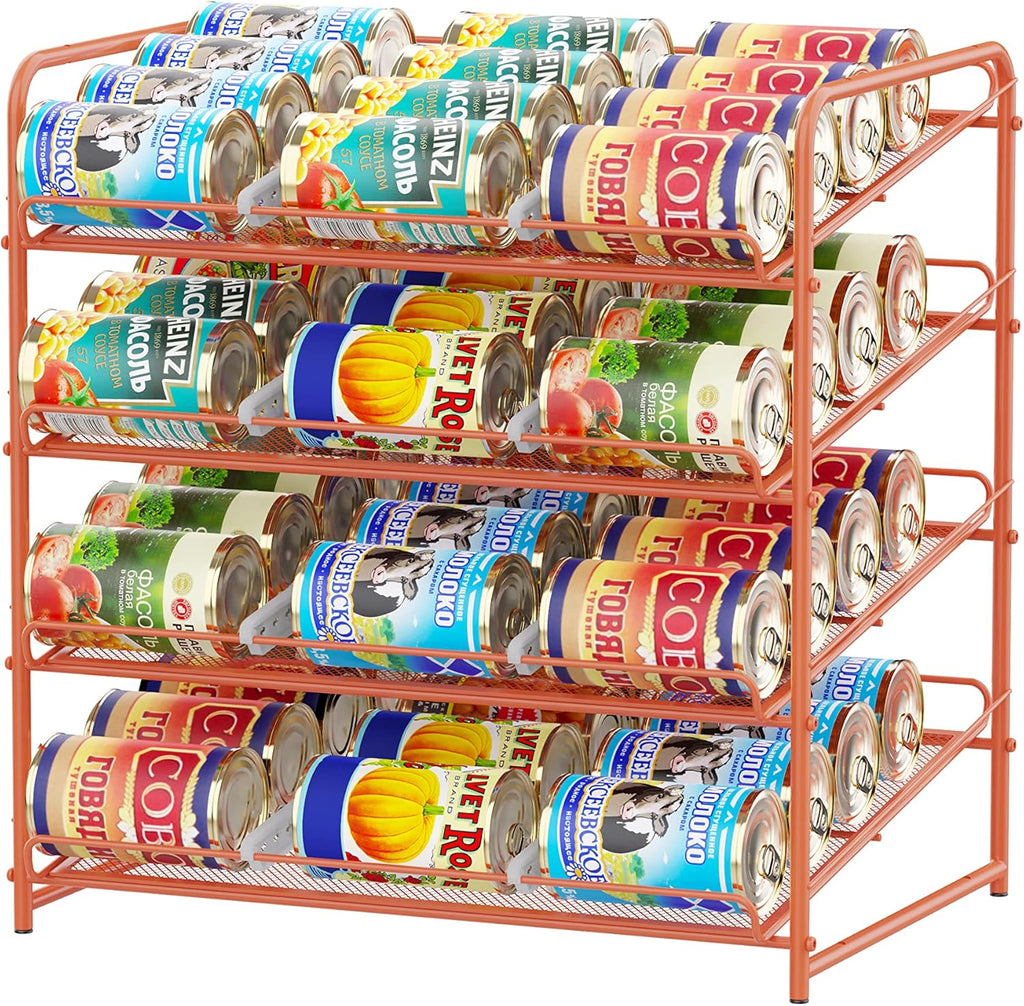 White Pack of 2 Can Rack Organizer J869