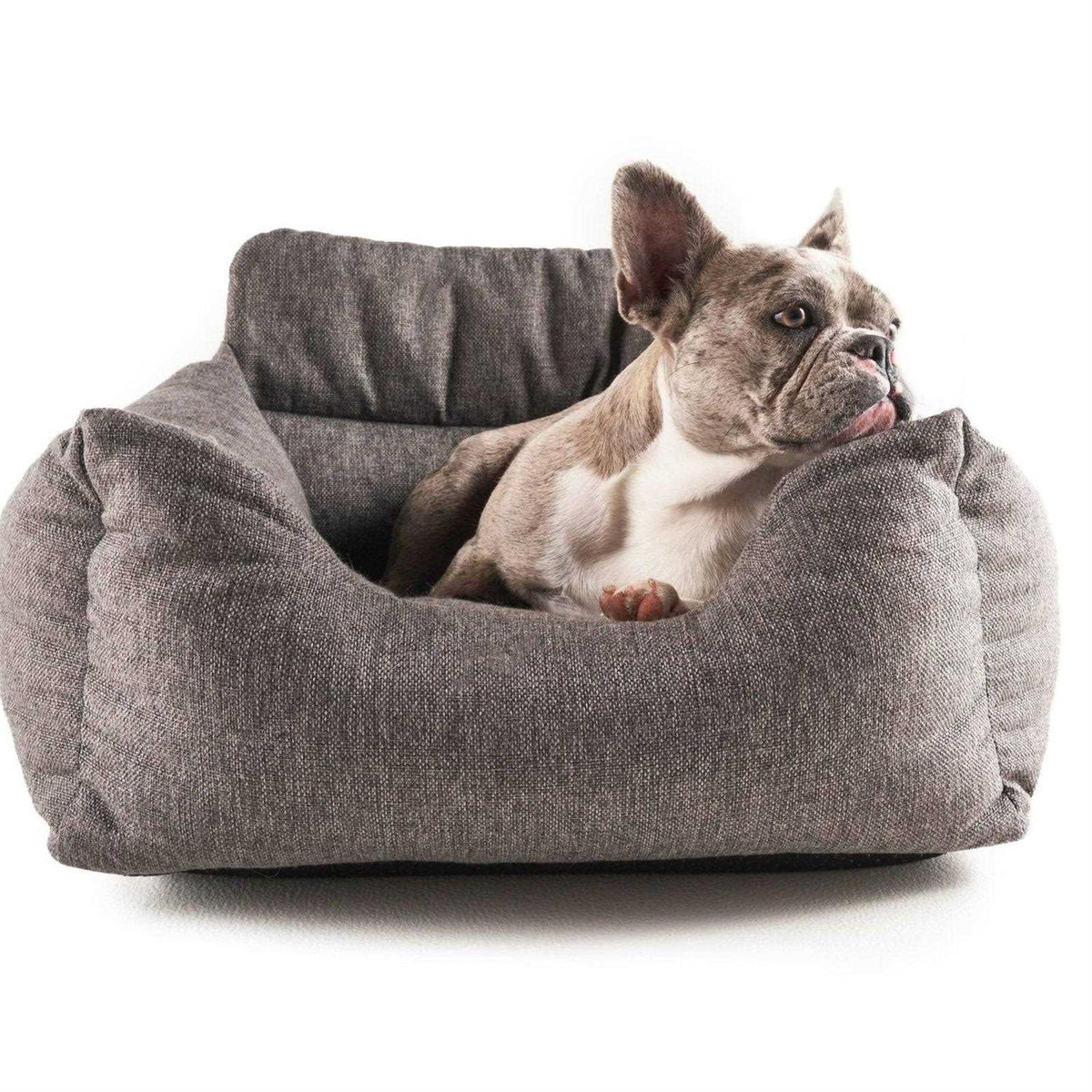 Memory Foam Dog Car Bed Gray M96835