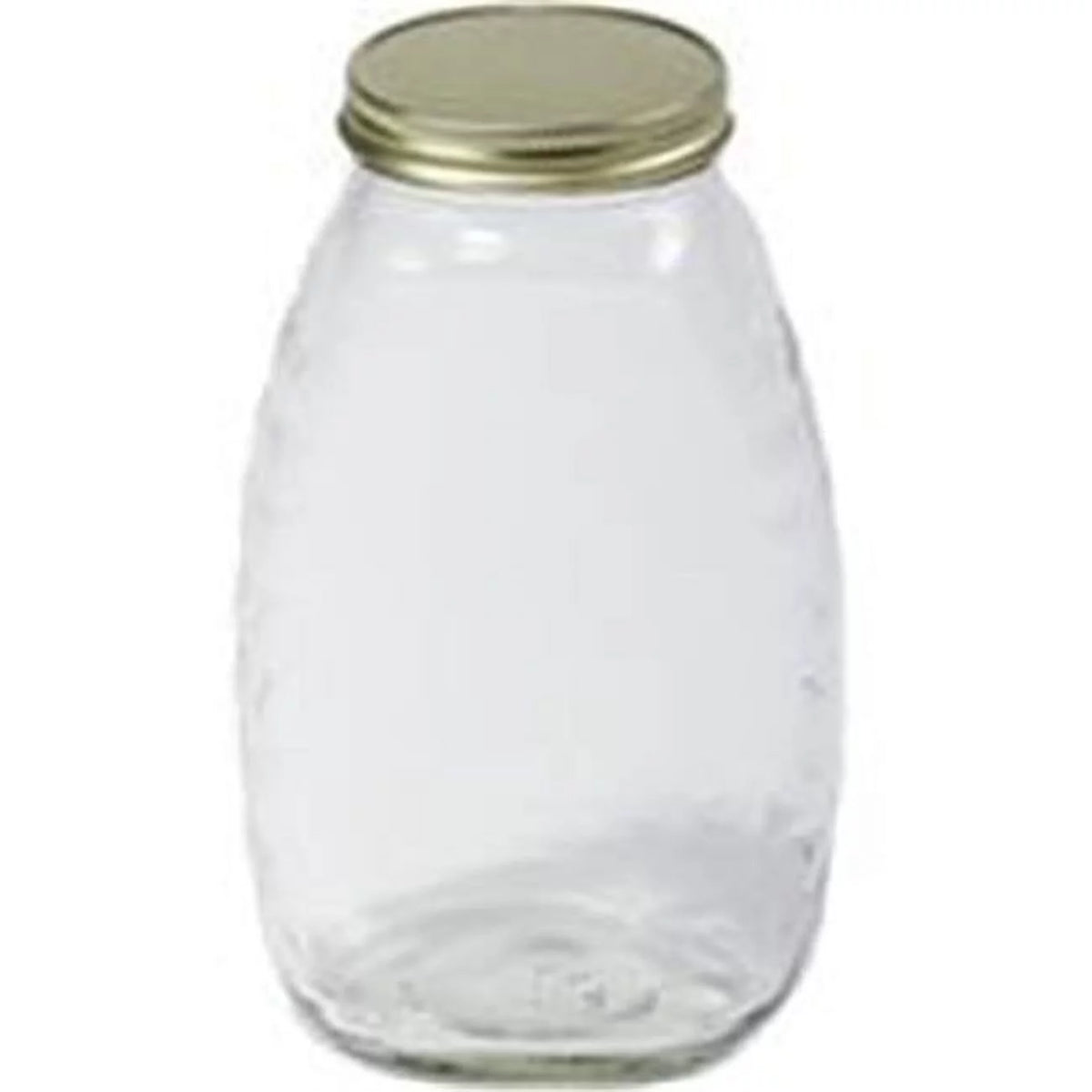 Glass Honey Jar With Lids 32 oz J501
