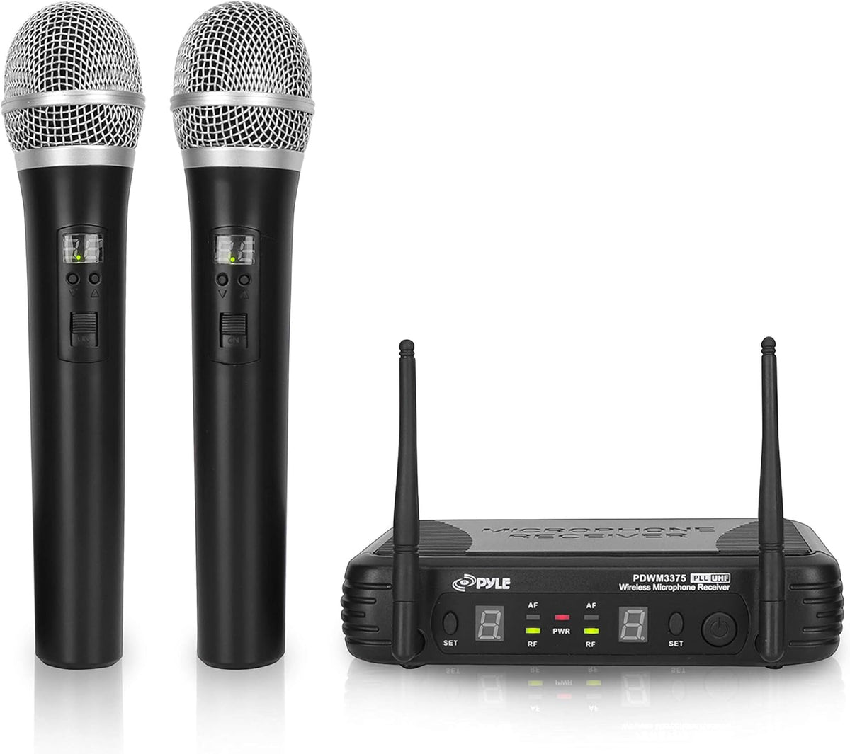 Wireless Handheld Microphone System with 8 Selectable Frequency Channels H8219