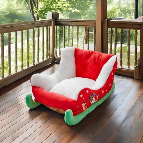 Plush Christmas Dog Bed K777