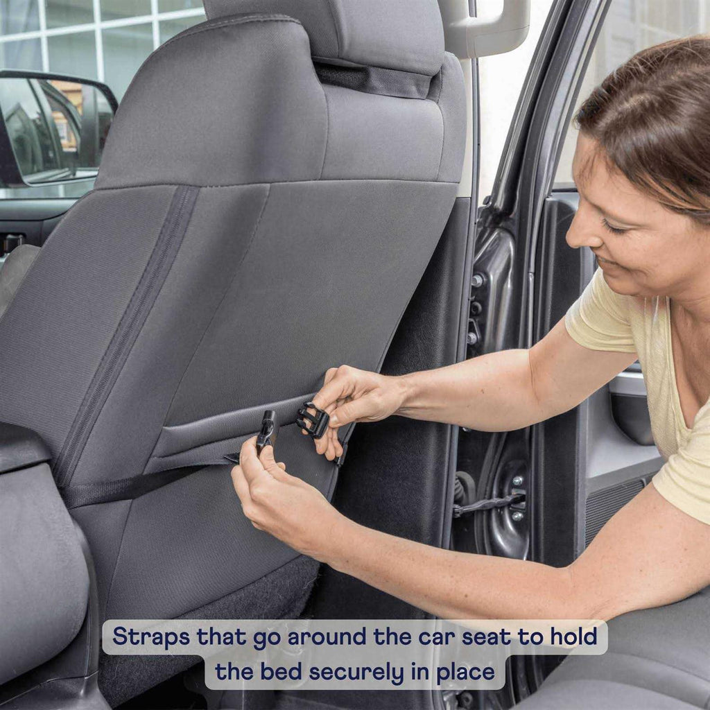 Memory Foam Dog Car Bed Gray M96835