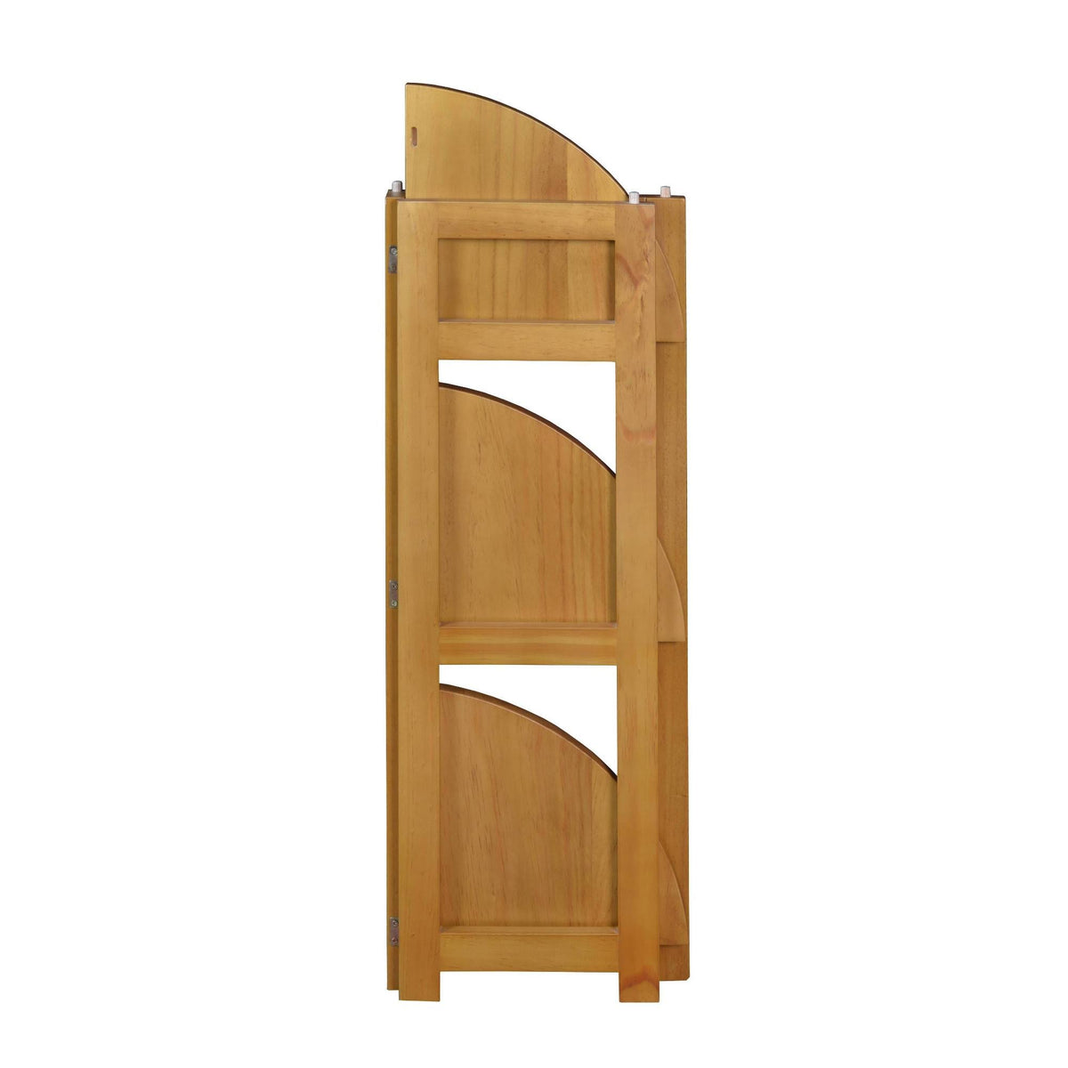 34x22 Medium Oak Folding Bookcase B756