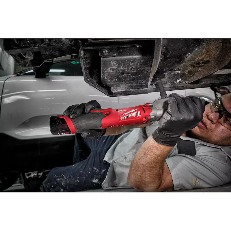 12V Brushless Cordless 1/2 in. Right Angle Impact Wrench Kit with Two 2.0 Ah Batteries P790161