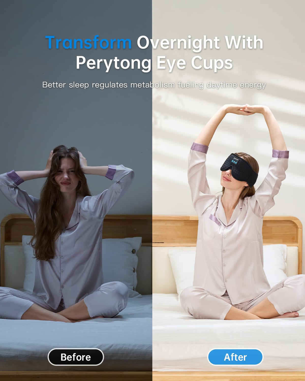 Bluetooth Sleep Mask with Headphones G228