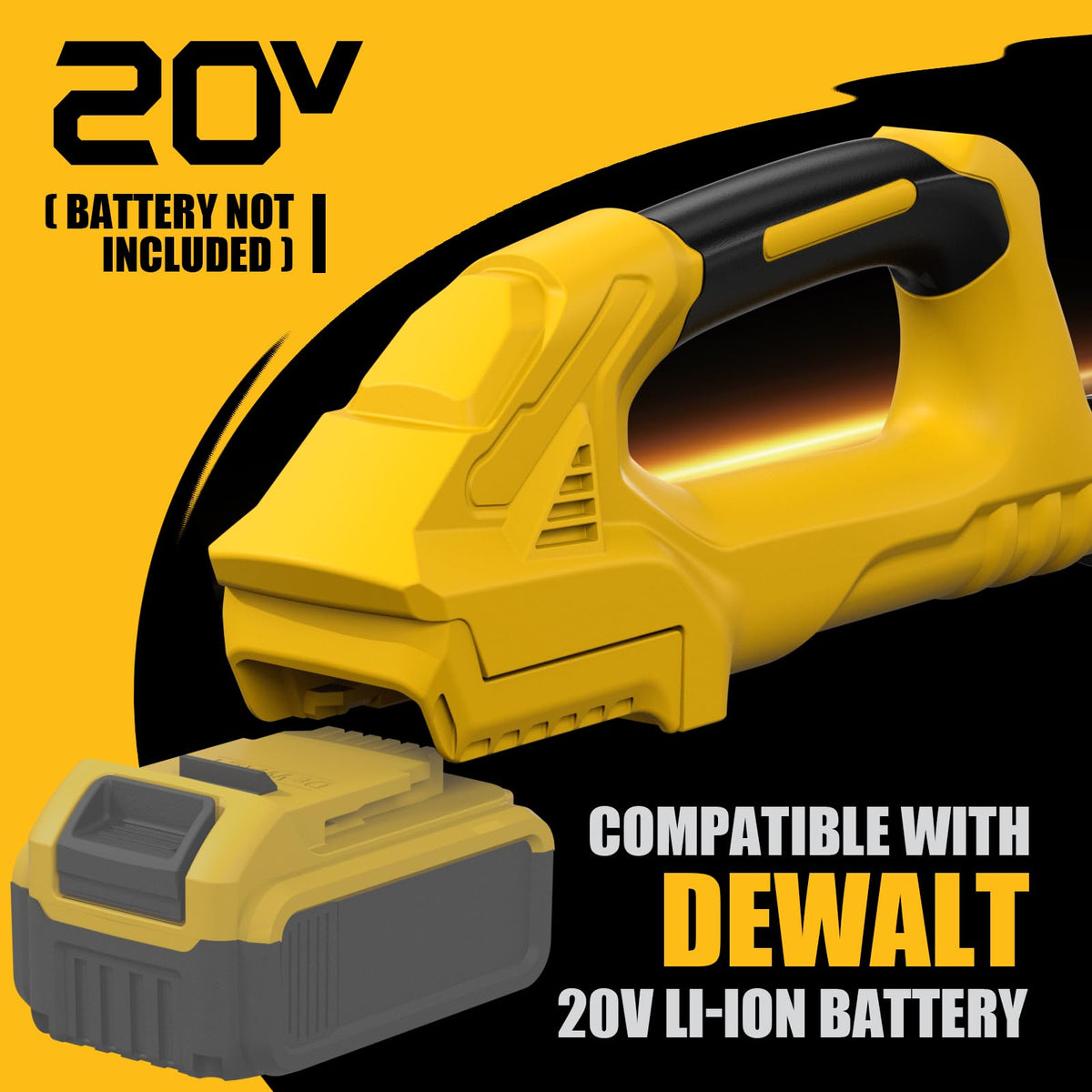 Leaf Blowers for Dewalt 20V Battery W8019