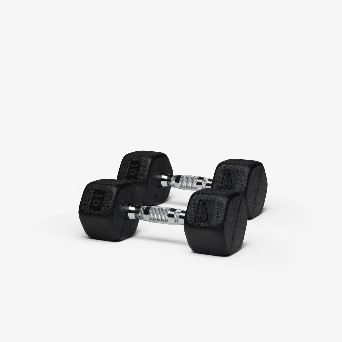 Rubber Hex Dumbbell Pair M536