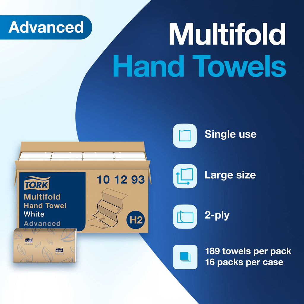 White Multifold Hand Towel 16 Packs W7679