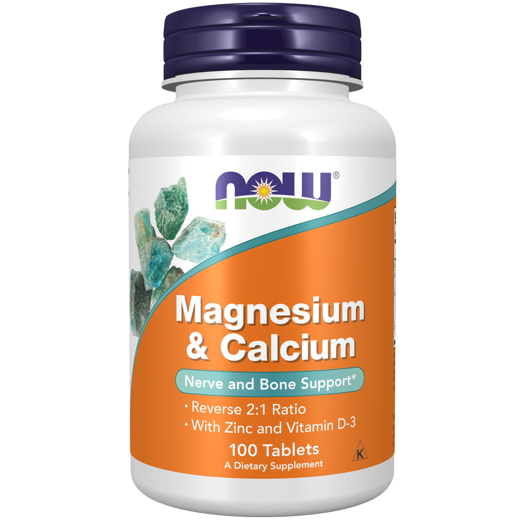 Magnesium & Calcium with Vitamin D3 and Zinc 100 Tabs Y736