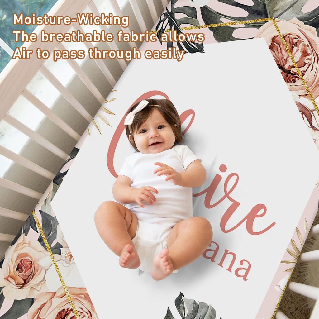 Fitted Crib Sheets 2 Piece Microfiber Toddler Mattress Sheet O166333